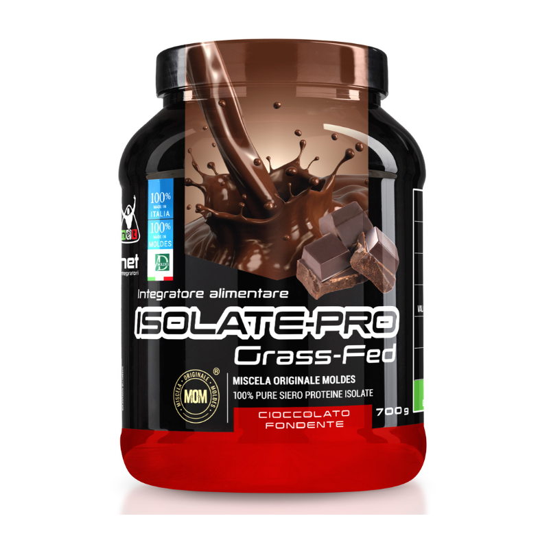 ISOLATE PRO GRASS-FED - Integratore di proteine isolate del siero del latte