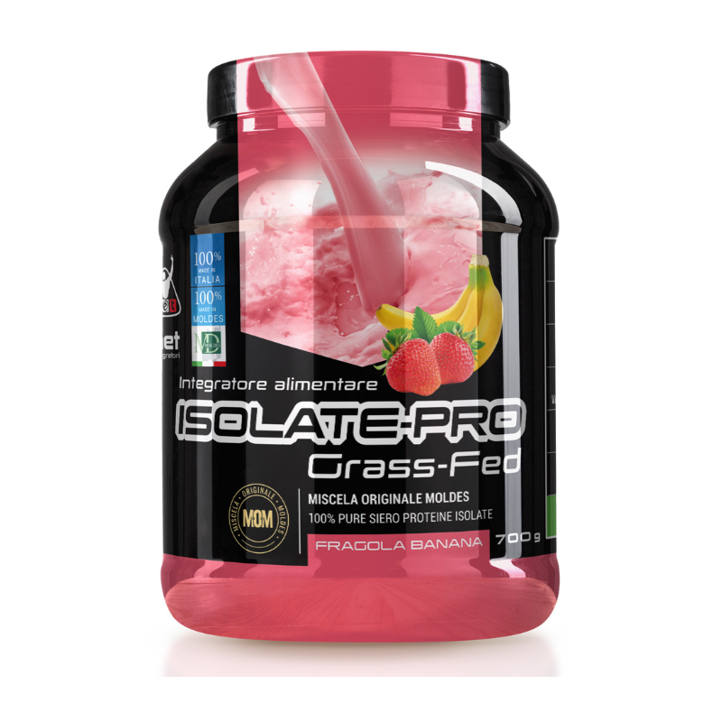 ISOLATE PRO GRASS-FED - Integratore di proteine isolate del siero del latte