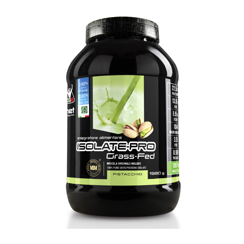 ISOLATE PRO GRASS-FED - Integratore di proteine isolate del siero del latte