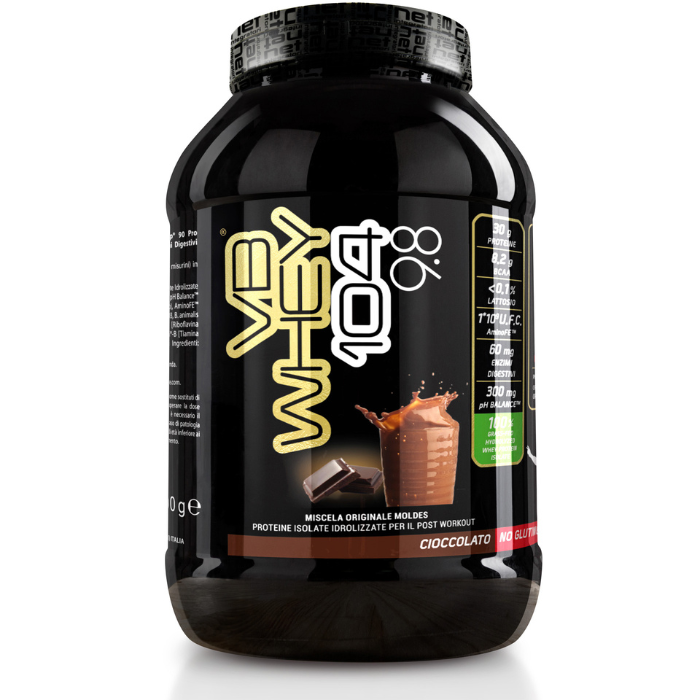 VB WHEY 104 9.8 1980GR - Integratore di proteine in polvere per la crescita muscolare