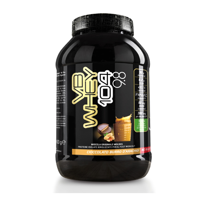 VB WHEY 104 9.8 900GR - Integratore di proteine in polvere per la crescita muscolare