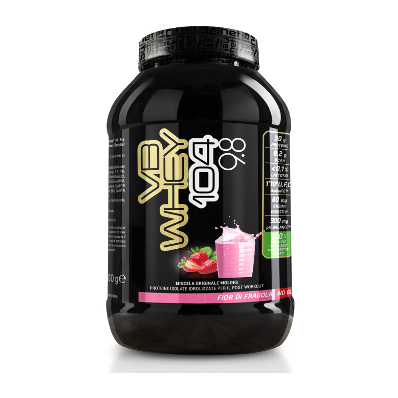 VB WHEY 104 9.8 900GR - Integratore di proteine in polvere per la crescita muscolare