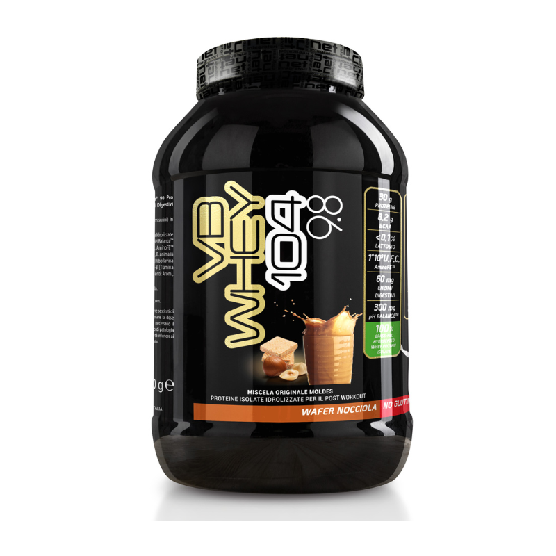 VB WHEY 104 9.8 1980GR - Integratore di proteine in polvere per la crescita muscolare