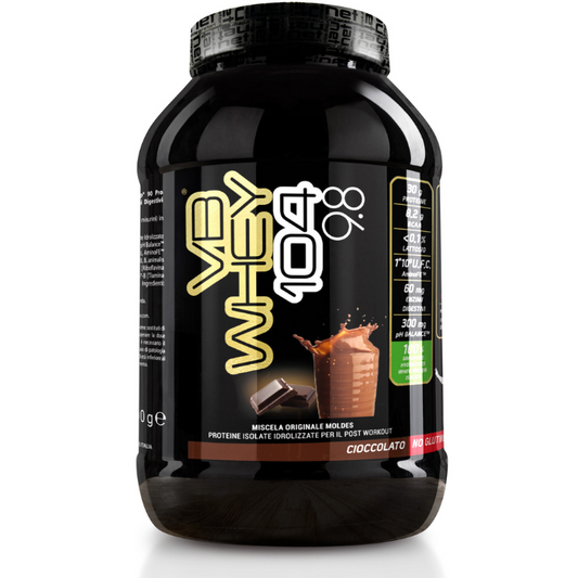 VB WHEY 104 9.8 1980GR - Integratore di proteine in polvere per la crescita muscolare